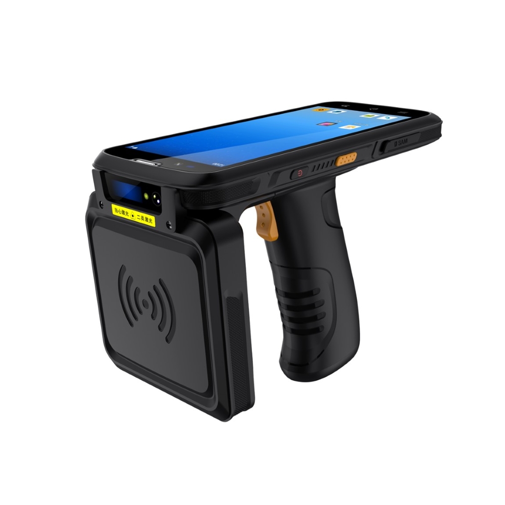 Portable Industrial Hybrid Barcode RFID Scanner SkyLink H70
